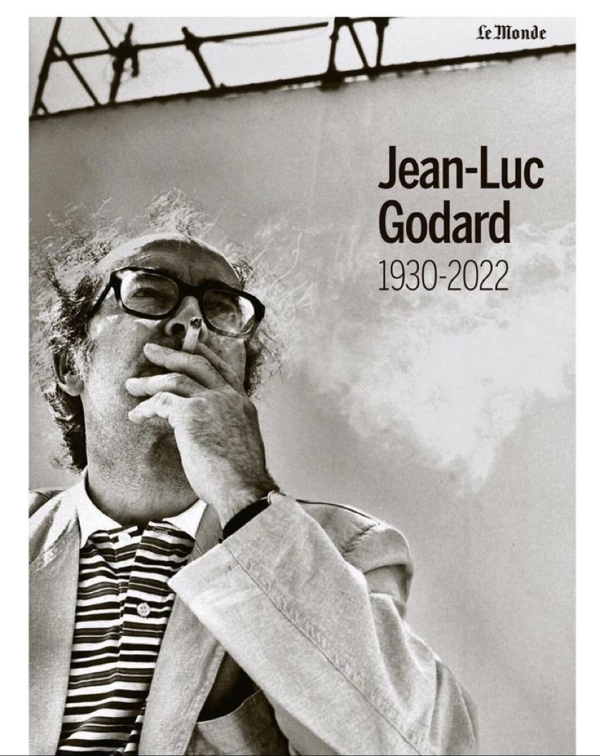 Notre beau supplément de 8 pages consacré à Jean-Luc Godard à retrouver en kiosque et sur <a href="/lemondefr/">Le Monde</a>