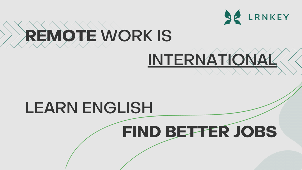 lrnkey's tweet photo. Finding better-paid #jobs worldwide is easier than ever. If you speak #English...
#remotework #remotejobs #EnglishLanguage #EnglishLearning #speakenglish #RemoteFirst #Tutor #Teachers #TeacherLife #OnlineClasses https://t.co/n5uczu0oWv