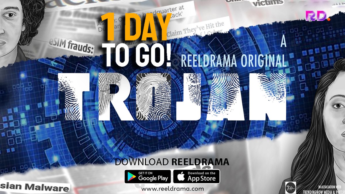 Reeldrama2's tweet photo. মুক্তিৰ বাবে আৰু 1 দিন বাকী |

শেহতীয়া থ্ৰিলাৰ চিৰিজ #Trojan কেৱল ReelDrama ত চাওক।

#AssameseWebSeries #WebSeries #Assam #Thriller #Mystery https://t.co/FXYav7OYJG