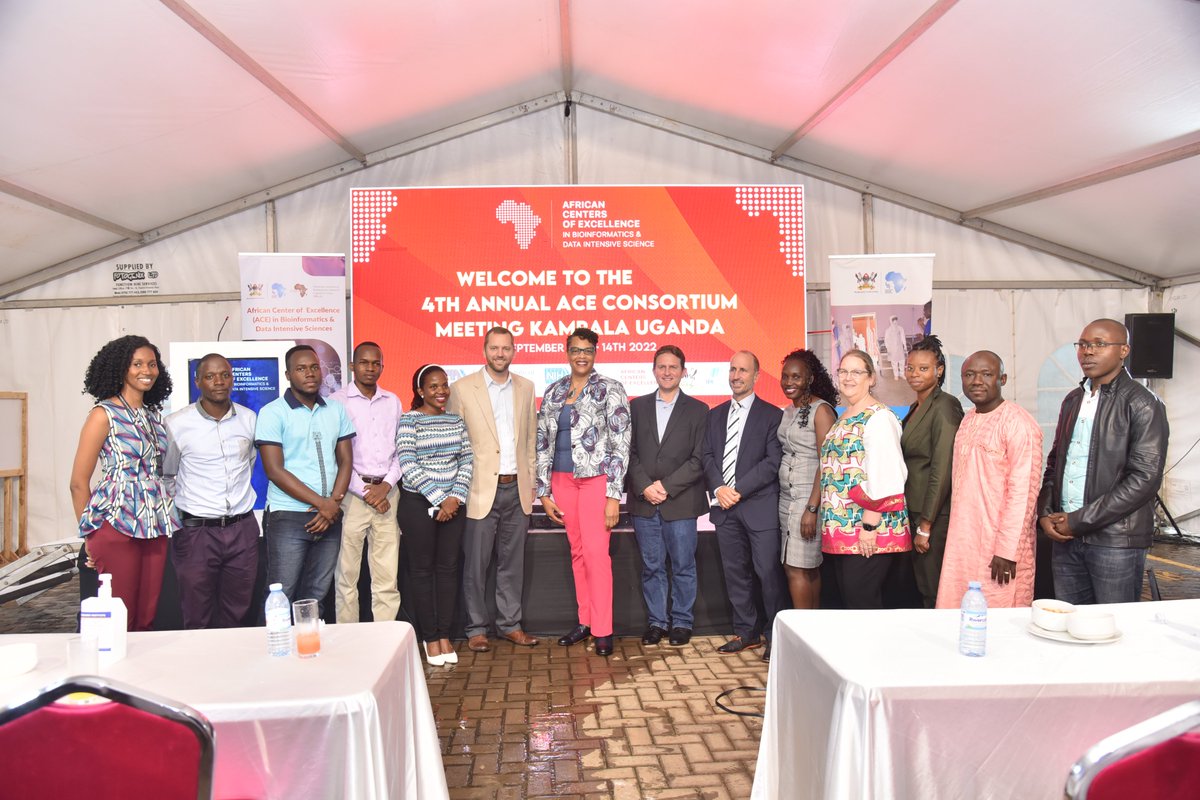IDIMakerere's tweet photo. Day 2 of the ongoing ACE Global Consortium:

H.E the @USAmbUganda, Natalie Brown, joined the delegates for a showcasing of some of the work done by students from the African Center of Excellence in Uganda and Mali. https://t.co/ayRPU6HxeU