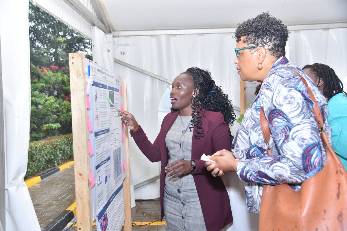 IDIMakerere's tweet photo. Day 2 of the ongoing ACE Global Consortium:

H.E the @USAmbUganda, Natalie Brown, joined the delegates for a showcasing of some of the work done by students from the African Center of Excellence in Uganda and Mali. https://t.co/ayRPU6HxeU