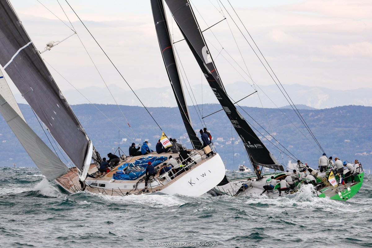 RegataBarcolana's tweet photo. Sono già moltissimi i Super Maxi iscritti quest’anno a #Barcolana ⛵️ 
Pronti a scendere in mare per cavalcare le onde del Golfo di Trieste 🌊 https://t.co/nUkmBFkNlS
