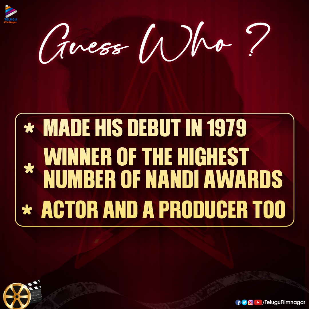telugufilmnagar's tweet photo. Hey there, Movie Buffs! 👋
We have a little guessing game for you!! 💥

Can you guess who this actor is based on the clues given? 🔍💫

#GuessWho #GuessTheActor #Tollywood #TeluguFilmNagar https://t.co/bs2yESFzyI