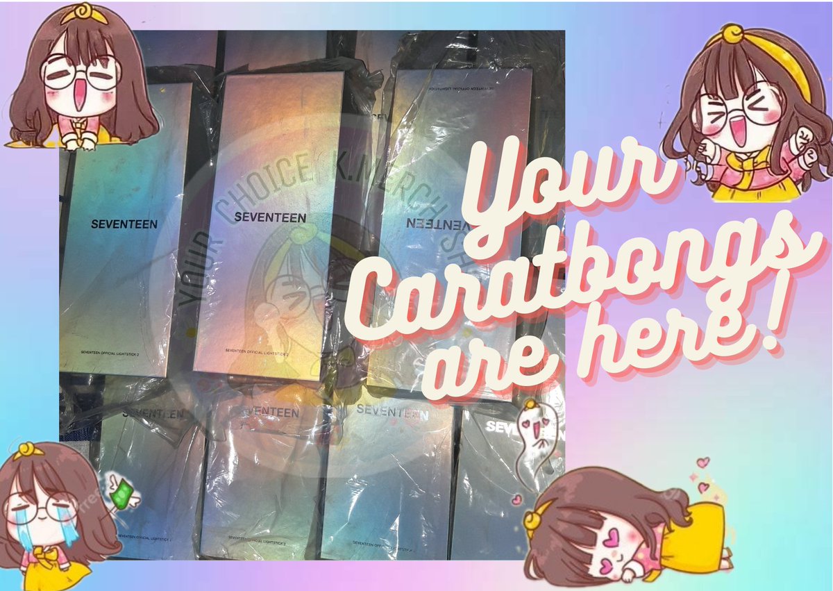 yourchoiceph_'s tweet photo. After almost 3 weeks sa customs, your Caratbongs are all here at the shop safe and sound!π₯°ππ
We'll send private DMs para next week pwede nyo ng idecorate for BeTS in Manila!π₯
#ChoiceKoUpdates https://t.co/5SquOYf8uV