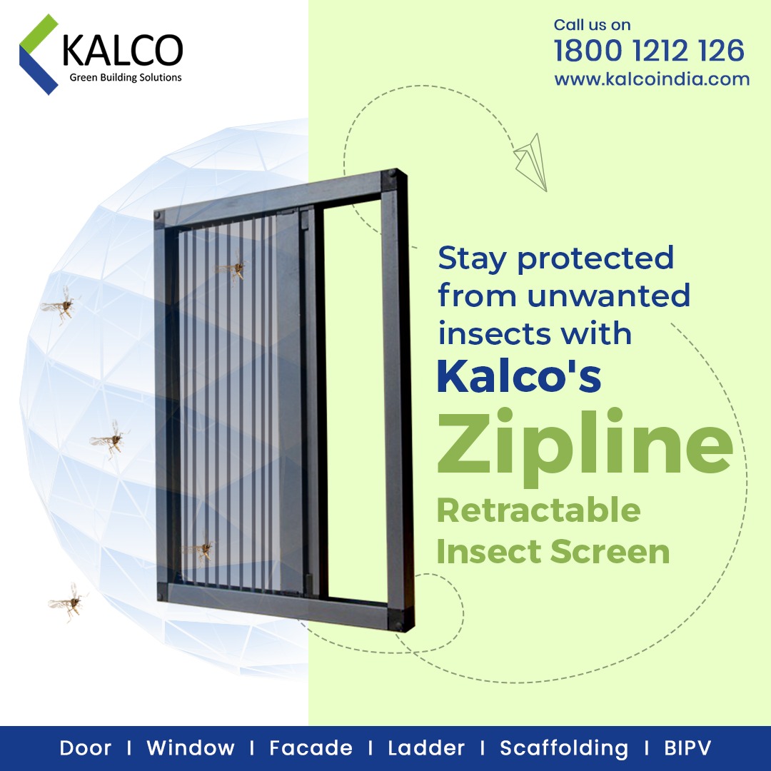 kalcoalusystem's tweet image. Experience peaceful living with Kalco&apos;s Zipline Retractable Insect Screen. Ensure the safety of your family and loved ones from harmful insects and bugs.

#ziplineretractable #zipline #insectnet #insectnetdoor #insectnetwindows #kalco #sustainable #ecofriendly #home #interior