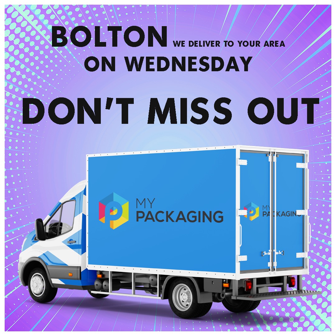MypackagingUK's tweet photo. Wednesday we go to #Manchester #Blackburn #Oldham #Preston #Rochdale #Bolton

Order today! https://t.co/b471emaa2O