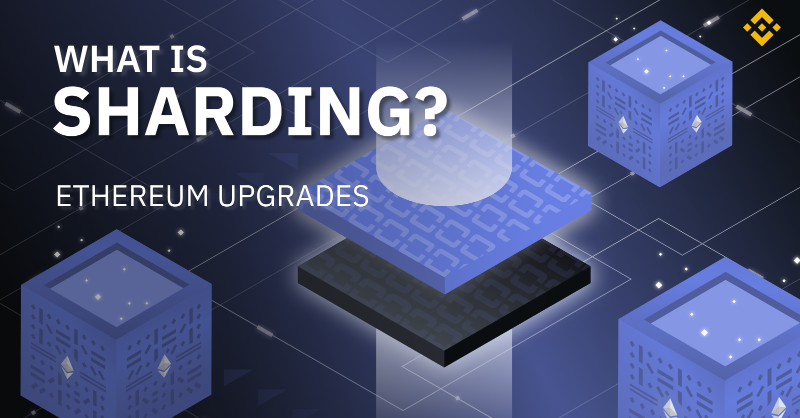binance's tweet photo. One reason why the #Ethereum Merge is much anticipated is that it will allow for scalability upgrades in the future.
 
Splitting a blockchain into shards can expand the network’s capacity, decreasing $ETH gas fees, for instance.
 
So, what is sharding? ⤵️