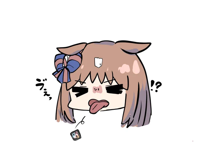 トレーナーが構ってくれなくなった元凶を食べてやろうとして返り討ちにあうグラスワンダーです 