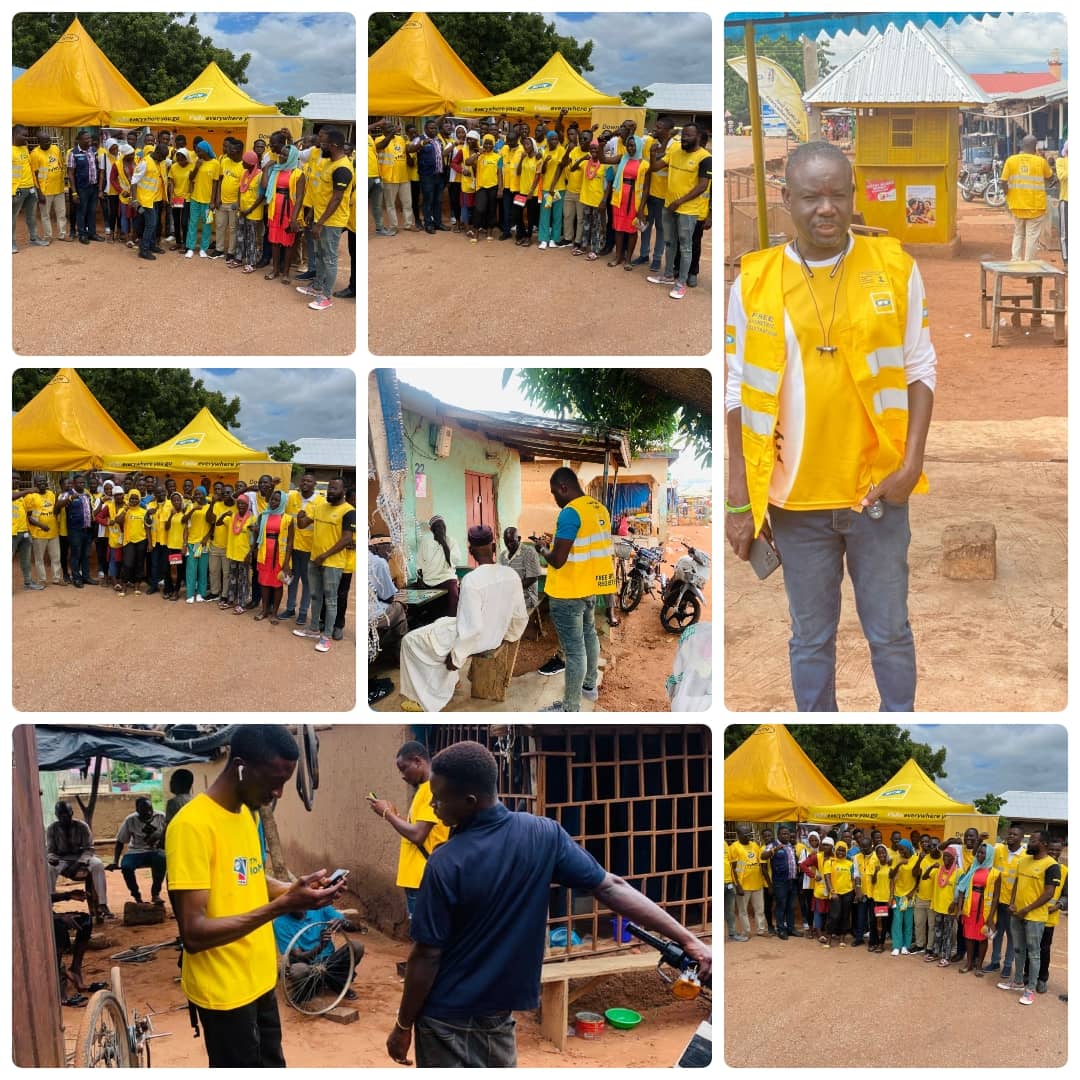 MTNGhanaCareers's tweet photo. MTNers in @MTNGhana storm markets nationwide to re-register Sims for our valued customers.  Let’s give it up for our Customers #Appreci8 #MTNGAW #LiveInspired @MTNGroup @AskMTNGhana @MTNBusinessGH @PaulNormanMTN @IIP https://t.co/bkfp9mk94i