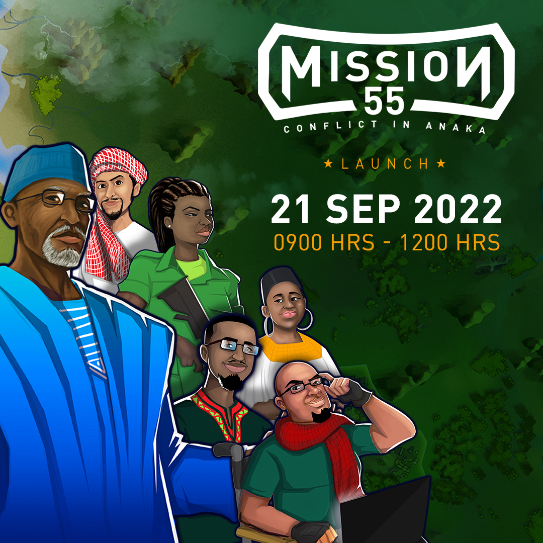 To all the young people across Africa, Anaka is calling. It all starts on Wednesday, 21.09.2022. You’re all invited. See our Facebook event page for details on how to join the live stream of the event. fb.me/e/28Mj15rTw
#Mission55Game
