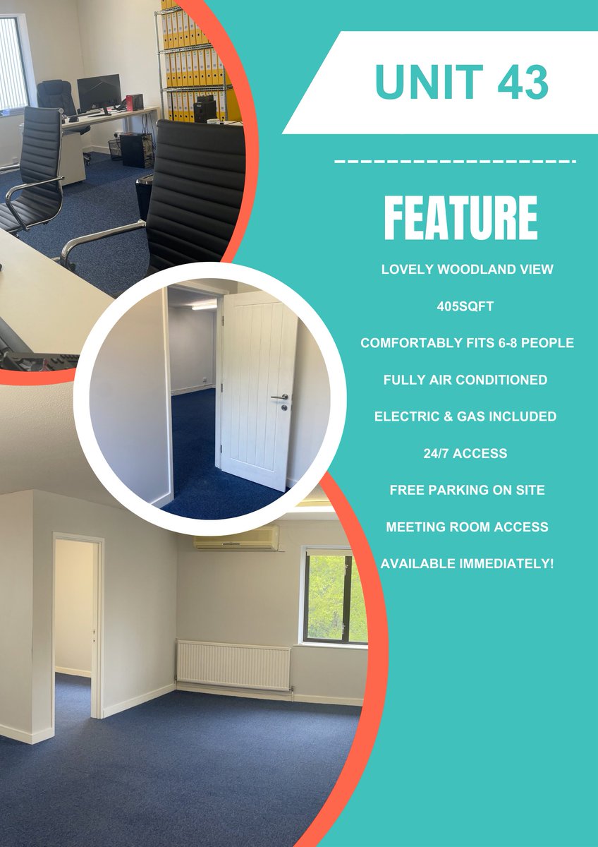 Looking for a #flexibleworkspace?

We have #affordableworkspaces with easy in, easy out, flexible contracts #available in our #pottersbar Centre.

Have a look at our office of the week✨

Click here for info: bit.ly/37fz0ta