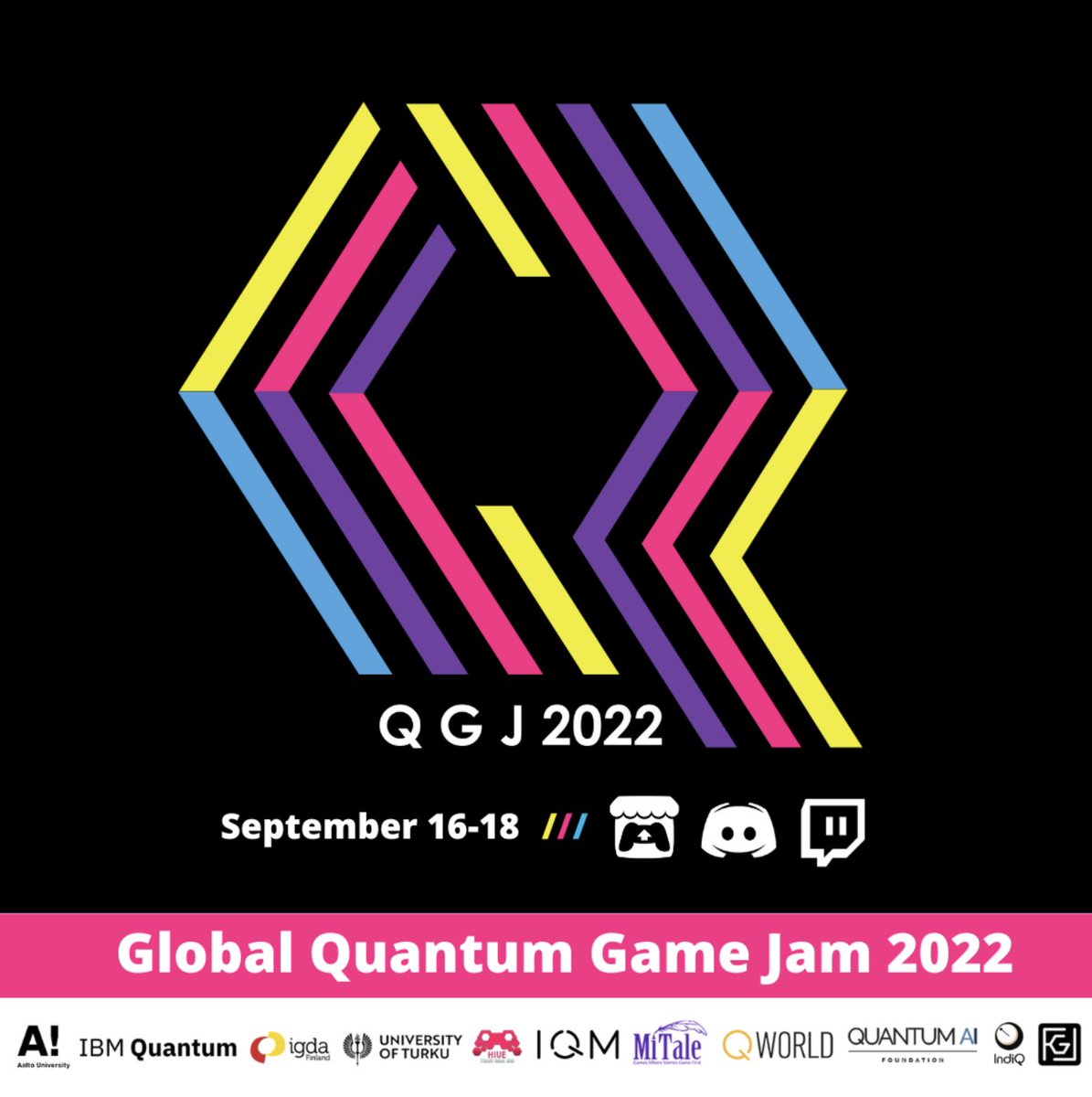 Want to learn about and build quantum games? Join the Quantum Game Jam 2022! itch.io/jam/quantum-ga…

The Explorers in the Quantum Explorers program (qisk.it/quantum-explor…) are also participating.🚀And I'll be giving a talk on quantum storytelling.📚

#quantumgames #quantum