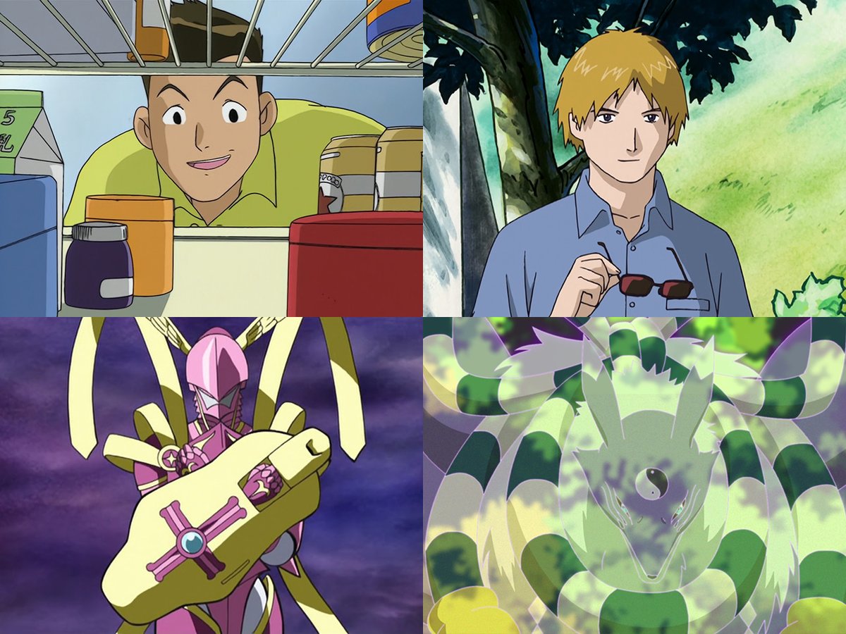 Digimon_Freaks's tweet photo. Feliz cumpleaños a Chiba Susumu, la voz de Yagami Susumu en #DigimonAdventure , Yamaki Mitsuo en #DigimonTamers, #LordKnightmon en #DigimonSavers, &amp; #Youkomon en #DigimonGhostGame, y Konno Hiromi, hizo la voz de #Lunamon en #DigimonXrosWars y a #Bacomon, &amp; #Sunflowmon https://t.co/3ysNoyx1pE