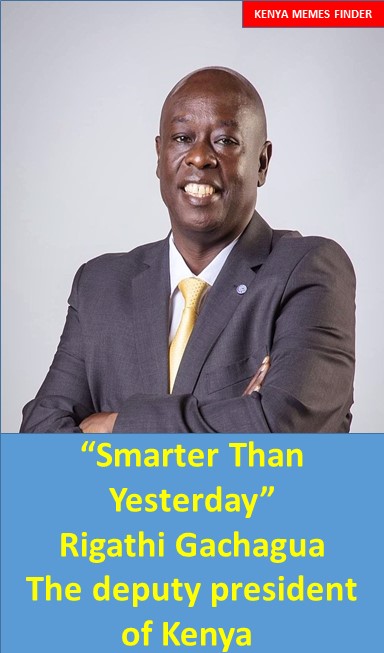 Mnaona aje? “Smarter Than Yesterday”
Rigathi Gachagua
The deputy president of Kenya 
#ruto @rigatha #gachagua #kenya #citizentv
