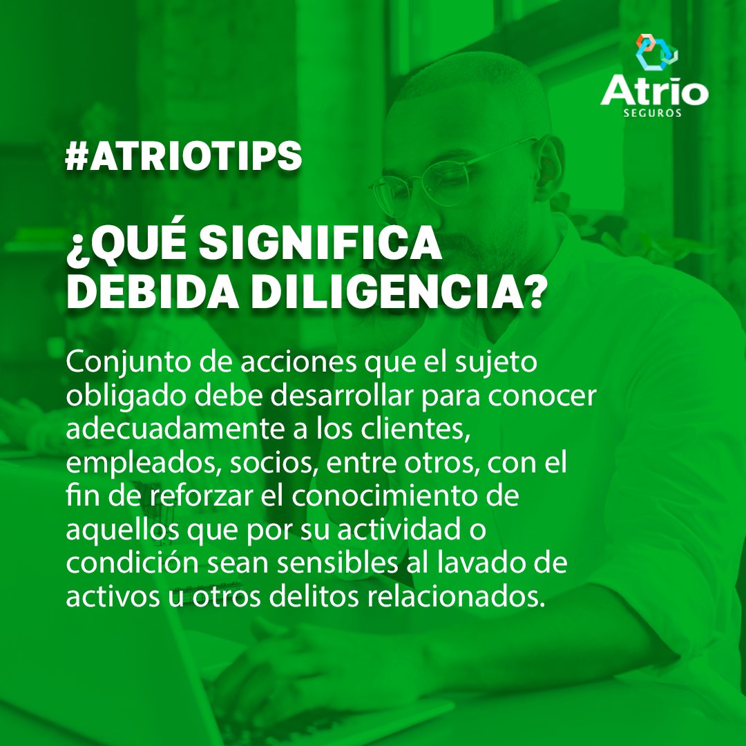 oasegurosrd's tweet photo. Con #AtrioTips también traemos conceptos que no puedes olvidar para tu protección y seguridad de tus activos.
Mayor información, mejor protección.
¿Conocías este concepto? 👇Cuéntanos
#AtrioTeCuida
#AtrioSegurosRD
#NacimosParaAsegurarte
#Riesgos
#PLAFT https://t.co/J48NlpcthK