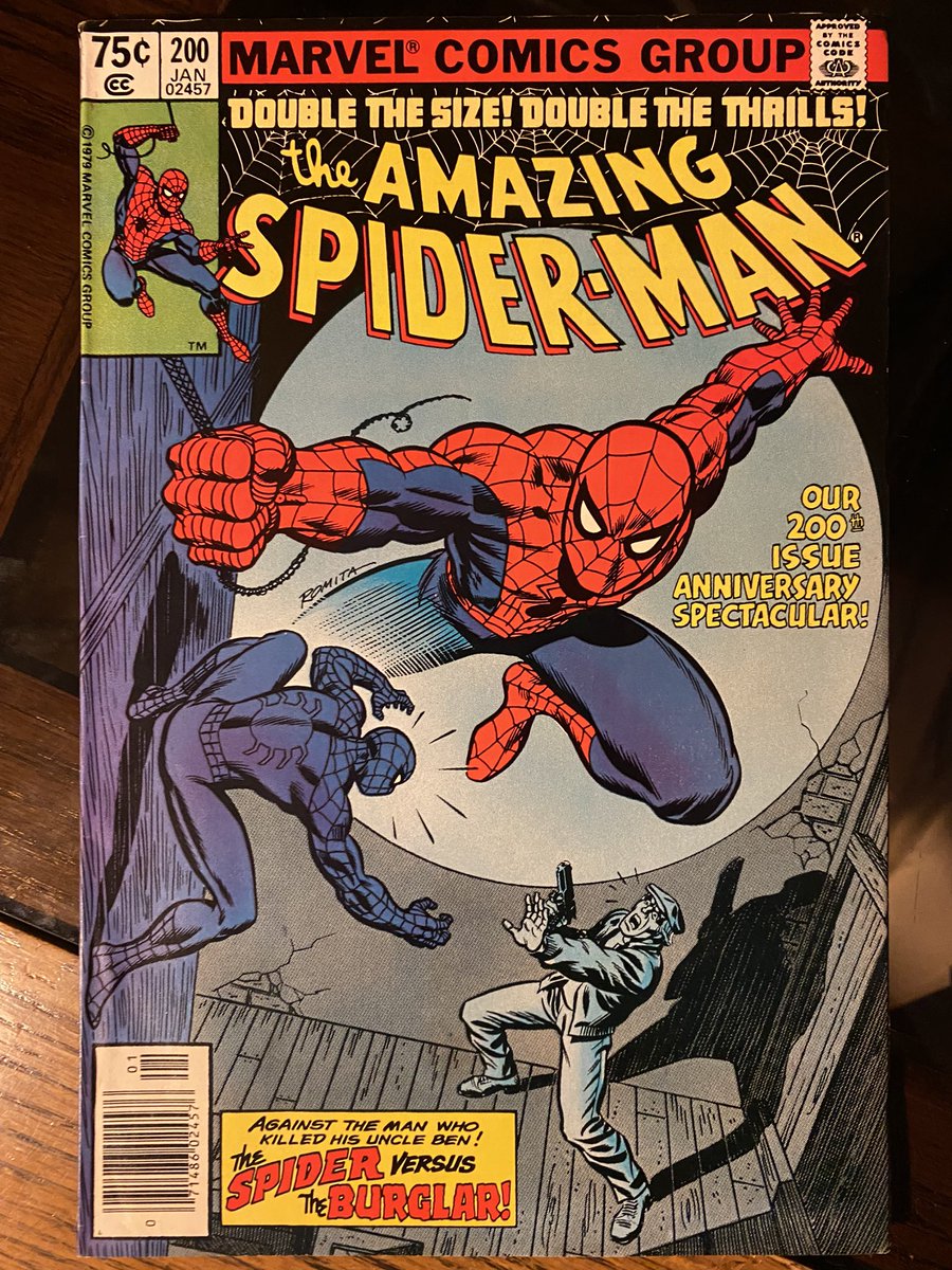 RT @FrankiePaul64: Amazing Spider-Man 200! January 1980! Getting revenge on Uncle Ben’s killer! https://t.co/RidqwitKNB
