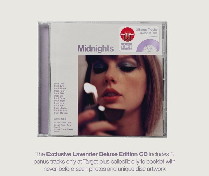 sterlingco_12's tweet image. 🚨MIDNIGHTS GIVEAWAY!🚨

i’ll be choosing one person to win any one CD or vinyl #TSmidnighTS! winner selected on oct 21. 

to enter, just follow me and retweet!