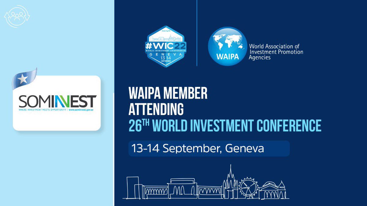 In Geneva, Switzerland, attending the 26th World Investment Conference [#WIC22] — an event that brings together Global Investment Promotion Agencies (IPAs) to discuss pertinent global issues & trends concerning #FDI promotion and facilitation. It’s organized by @WAIPAorg