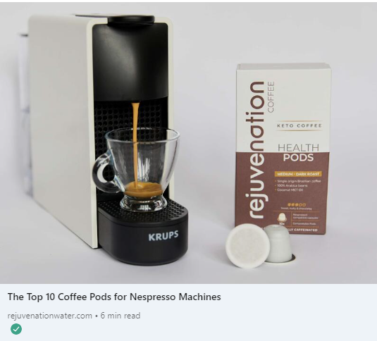 RejuvenationWtr's tweet photo. The Shortlist for the Top 10 Nespresso Pods has been announced
https://t.co/dv0nyi43Wz https://t.co/jBfwQncGvM