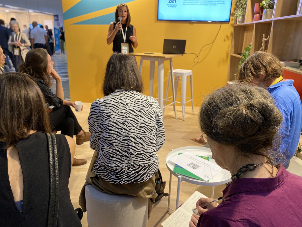 Victoria Pagnon 💡 (@vpagnon) on Twitter photo <a href="/PRODURABLE/">Salon PRODURABLE</a> | 🔴 En direct du stand #LaPoste
Marion Le Gal présente <a href="/Zei_world/">Zei</a>, plateforme de mesure d'#impact #RSE 🌍
📣Entreprises, quel est votre score #Zei ?
#Startup accompagnée par #FrenchIoT Impact x Technologie, programme #openinnovation <a href="/GroupeLaPoste/">La Poste Groupe</a> <a href="/PRODURABLE/">Salon PRODURABLE</a> | 🔴 En direct du stand #LaPoste
Marion Le Gal présente <a href="/Zei_world/">Zei</a>, plateforme de mesure d'#impact #RSE 🌍
📣Entreprises, quel est votre score #Zei ?
#Startup accompagnée par #FrenchIoT Impact x Technologie, programme #openinnovation <a href="/GroupeLaPoste/">La Poste Groupe</a>
