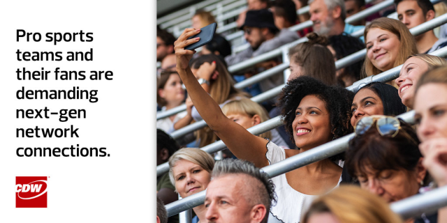 GabeArias's tweet image. Similar projects are happening with some of our largest University Stadium footprints: When 40,000 fans attend a pro football game, most will need #Wifi to buy merch, post the latest TD, and text their friends. @cdwcorp can help. #stadiumtech #cdwsocial dy.si/jWWdqL2