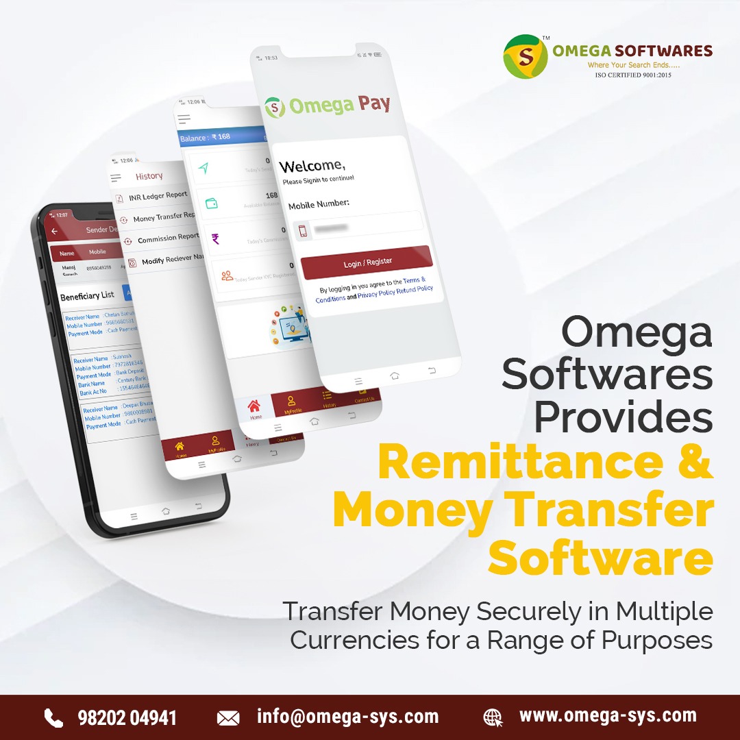 omega_softwares's tweet image. Transfer money securely in multiple currencies for a range of purposes.
#omegasoftwares #moneytransfersoftware  #remittance