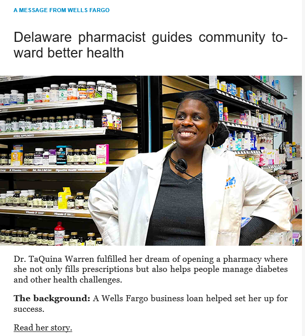 siftmedia215's tweet photo. Dr. TaQuina Warren — a pharmacist known as Dr. Tee — fulfilled her dream of opening a pharmacy where she can not only fill prescriptions, but guide others toward better health
https://t.co/C4saL4UdGJ
#BlackWomen #communityhealth #WellsFargo #FocusPharmacy #Diabeteshelp #Delaware https://t.co/m9fYrV8OR4