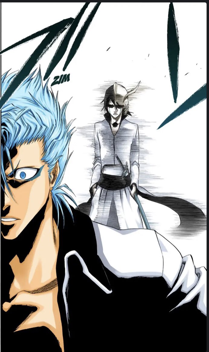 kyoqlf's tweet photo. Ulqiorra c’était trop quelqu’un, le boug il soulevait tout le monde sans difficulté et il était pété de flow en plus #BLEACH https://t.co/ZwMsJrudlu