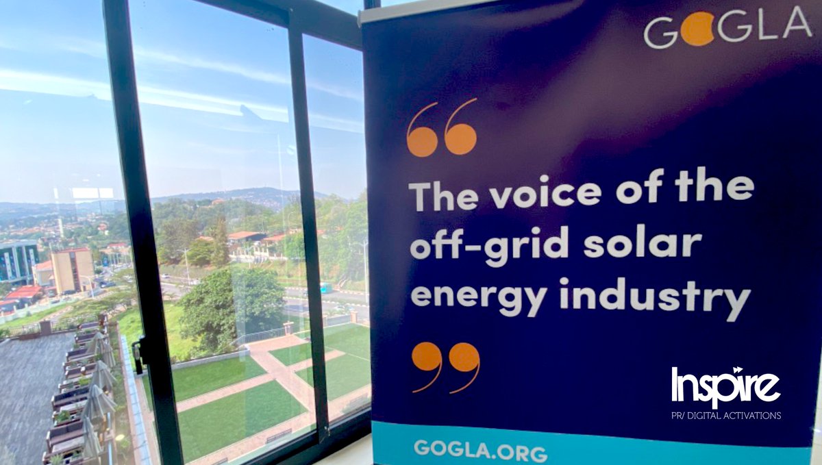InspirePRAgency's tweet photo. Proud to have activated/ hosted @GOGLAssociation's
media round table, one of the engagement series, ahead of the 'Global Off-Grid Solar Forum and Expo (18-20th Oct 2022). 

Find forum's agenda and register today: https://t.co/Src4ly5jWE

#PRActivations 
#MediaEngagement https://t.co/7Z8BUGy8c0