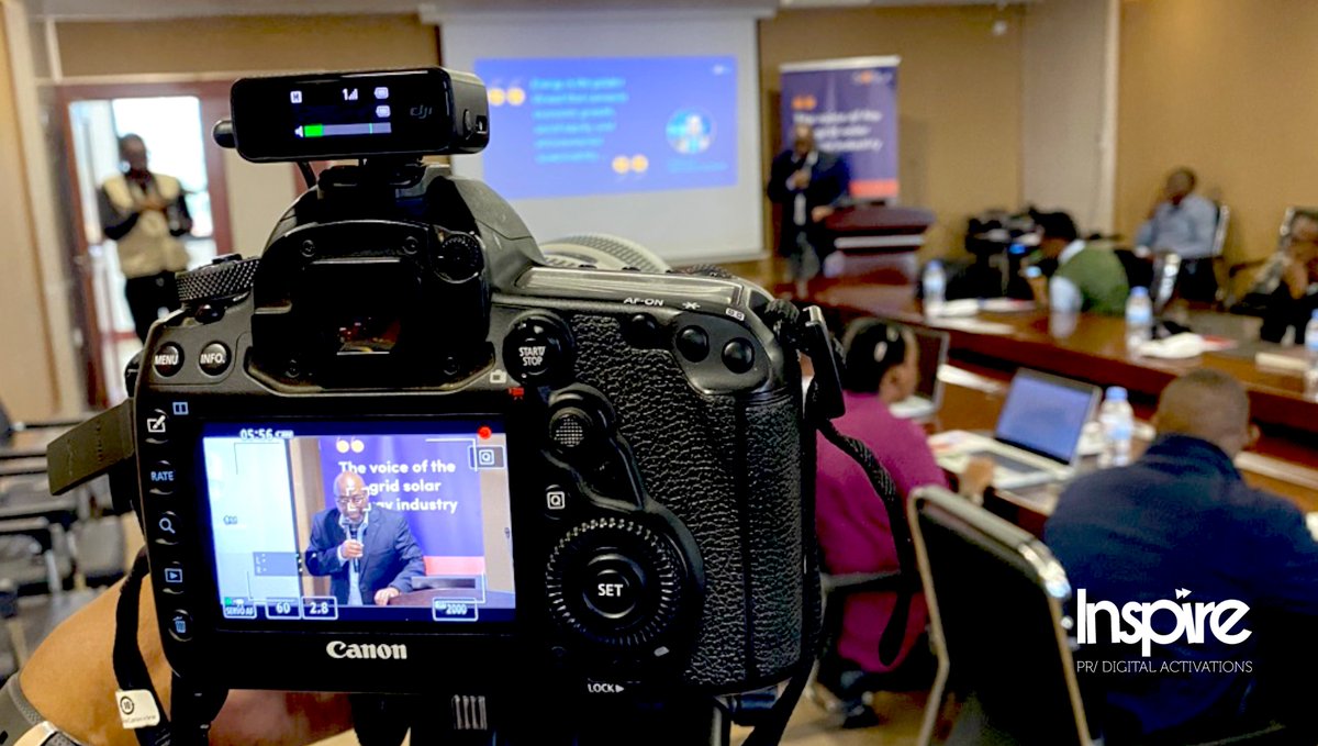 InspirePRAgency's tweet photo. Proud to have activated/ hosted @GOGLAssociation's
media round table, one of the engagement series, ahead of the 'Global Off-Grid Solar Forum and Expo (18-20th Oct 2022). 

Find forum's agenda and register today: https://t.co/Src4ly5jWE

#PRActivations 
#MediaEngagement https://t.co/7Z8BUGy8c0