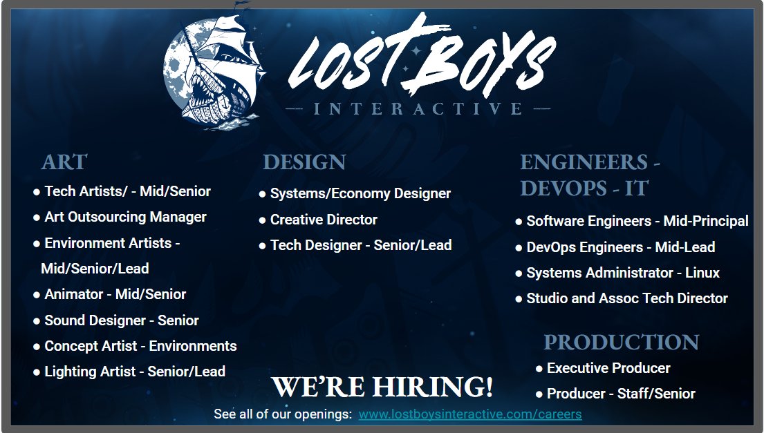 LBI crossed the 300 creators line this week and we're still growing! High-profile AAA titles, amazing culture, and some of the industry's finest. Climb aboard and join our crew!
tinyurl.com/68v9ntyz   <a href="/GameShouter/">Game Shouter</a> 

#checkoutourglassdoor #remotegamejobs #lovewhereyoucreate