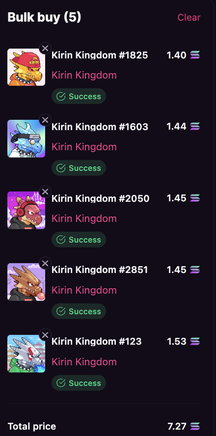 GenPi Capital (@genpicapital) on Twitter photo Hey <a href="/Kirin_Kingdom/">KIRIN KINGDOM 王国 | {KKGMI}</a>, now we are Mikuko defender!
GPC now holds 10 Kirin Kingdom NFTs and some babies with 0.9574 $SOL average purchase price. Hey <a href="/Kirin_Kingdom/">KIRIN KINGDOM 王国 | {KKGMI}</a>, now we are Mikuko defender!
GPC now holds 10 Kirin Kingdom NFTs and some babies with 0.9574 $SOL average purchase price.