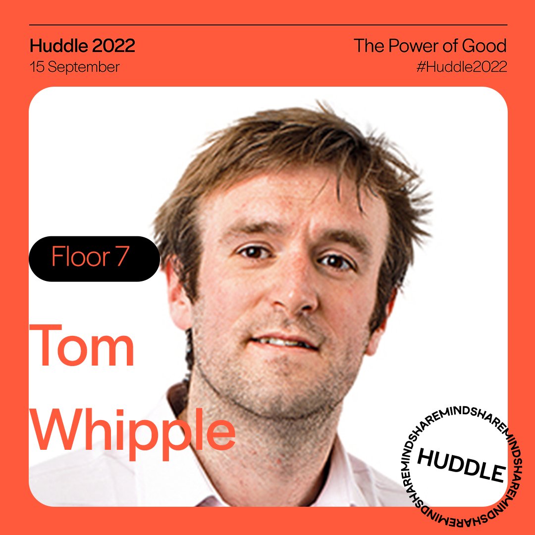 mindshare_uk's tweet photo. Huddle Speaker Announcement #5 🎉 UK's leading science journalist at The Times, Tom Whipple will be taking the stage with our CEO Jem Lloyd-Williams as they discuss whether brands are doing enough to drive change during the climate crisis #Huddle2022 #MindshareUK https://t.co/p3Cj49Tu3Q