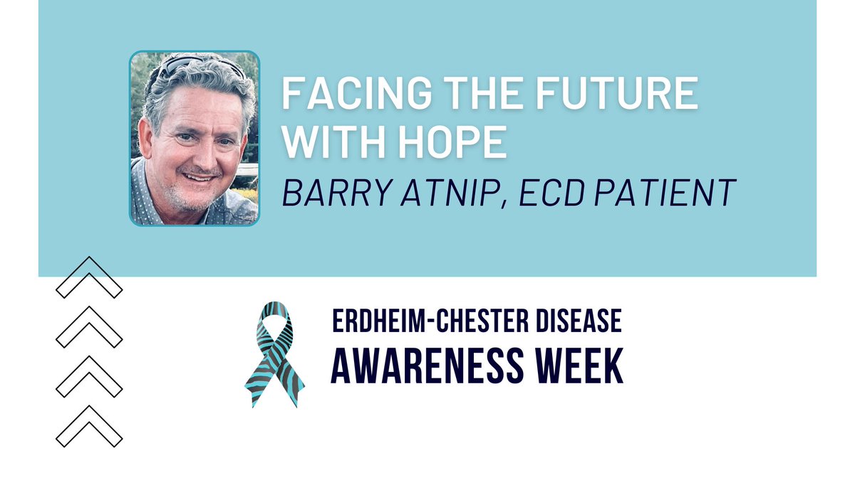 ECDGA's tweet photo. Why focus on awareness? Take time to hear Barry Atnip’s story of how he discovered that he was living with ECD.
https://t.co/oY3xgEVbFf
#endECD #ECDawareness #ECD #ECDcommunity #ErdheimChester #RareDisease #SharingIsKey #ShareYourStory #histio #WeCANendECD https://t.co/H4o0FCcvzj