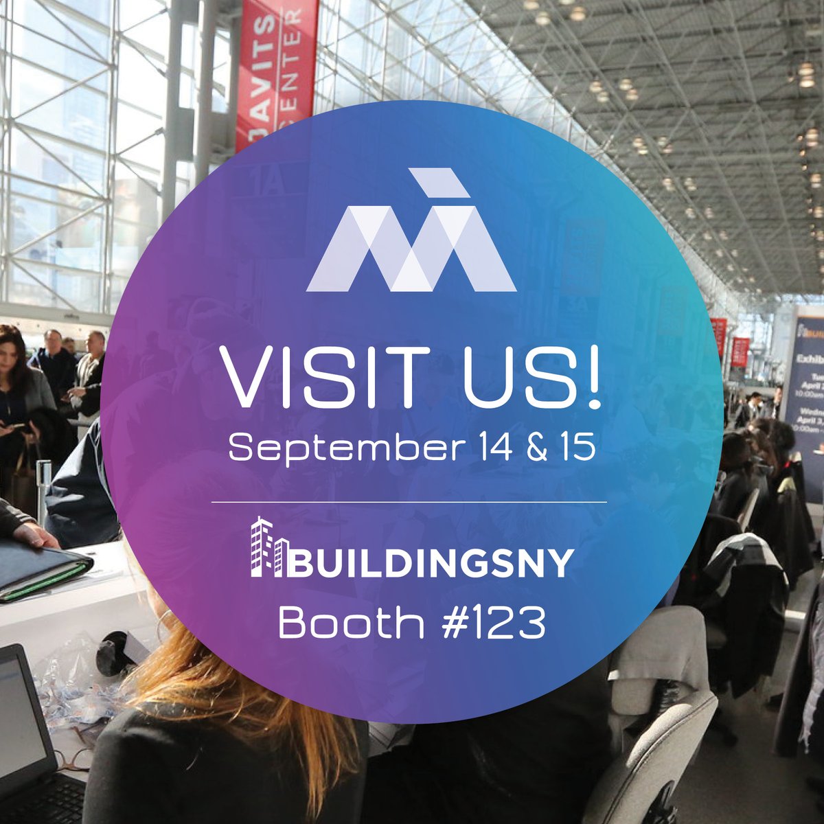 Are you attending <a href="/BuildingsNY/">BuildingsNY</a>? We are! Stop by Booth #123 to say hello and learn more about the world's smartest video access system. See you there!

#builldingsny #propertymanagement #mvisystems #videoaccess # #tradeshow #buildingmanagement