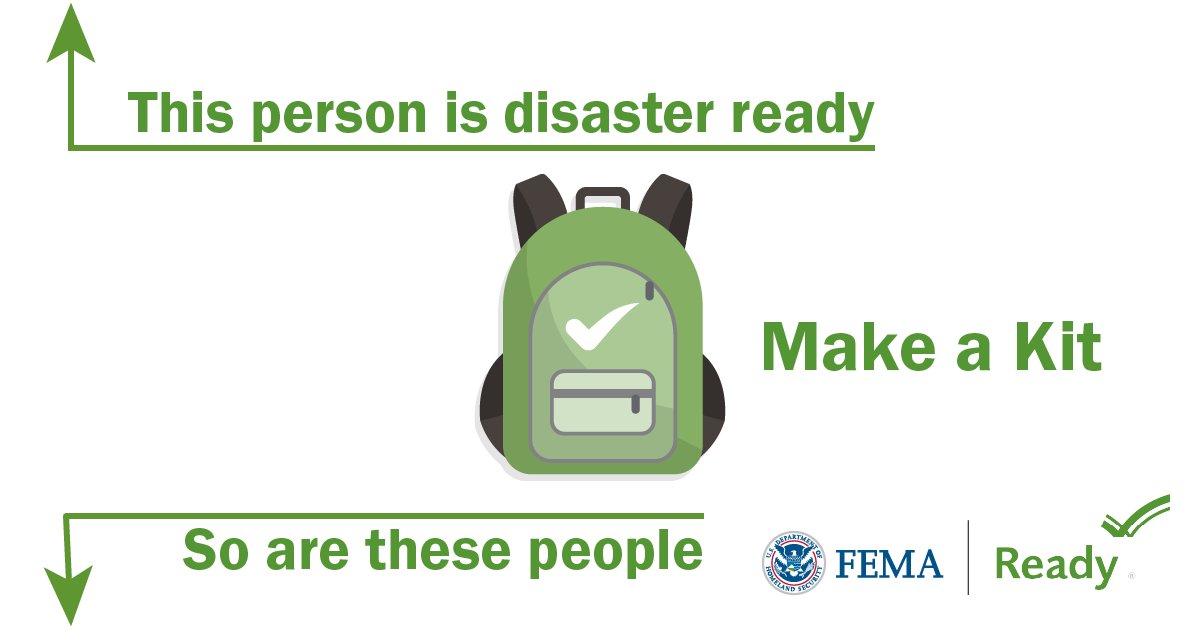 An emergency kit should have everything you need to survive for several days. Keeping your kit stocked with necessities like food, water, and medical care can make the difference in the face of a disaster. Ready.gov/kit #NPM2022
More info at culvercity.org/emergencyprep