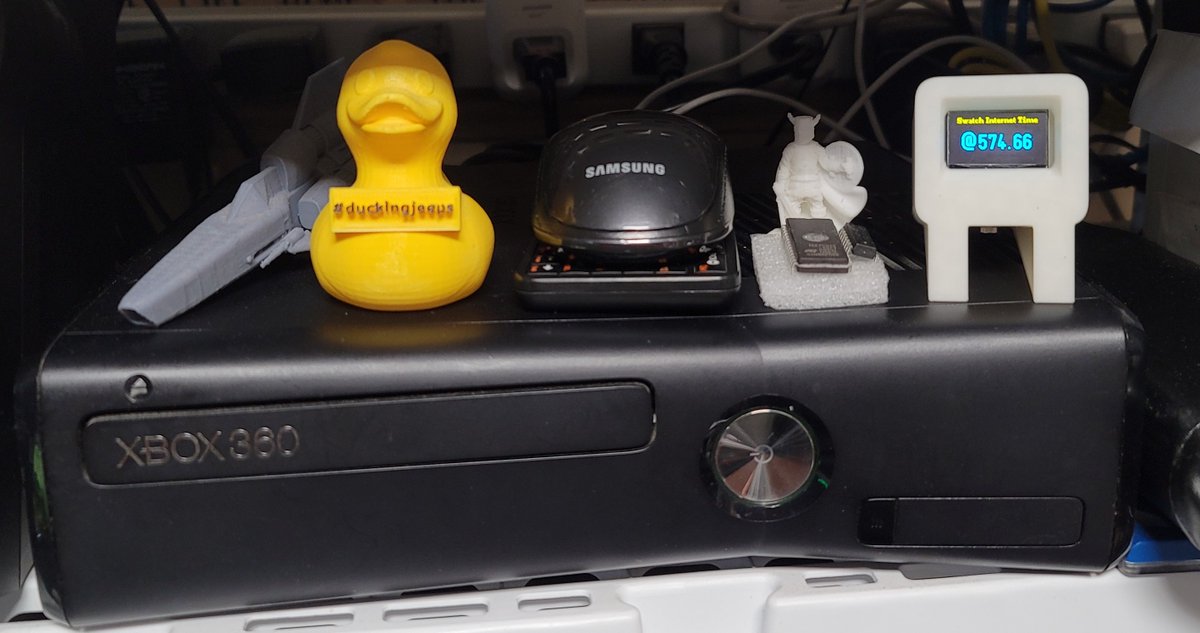 tobiasj's tweet image. I built a @SwatchUS  Beat time clock simply because I couldn't find one anymore. Though I do still have a @Swatch watch with internet time on it. 

reddit.com/r/esp8266/comm…

#Swatch 
#InternetTime
#arduino
#esp8266