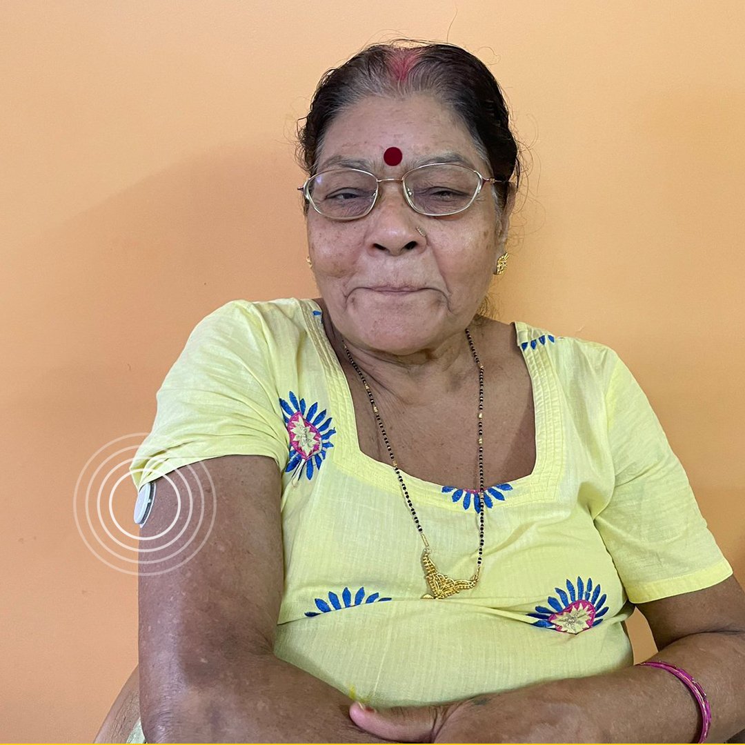 FreeStyle Libre (@freestylediabet) on Twitter photo Not only did the #FreeStyleLibre system help <a href="/alpavj/">Alpa Singh-</a>'s mother-in-law, Shyampyari, gain independence when checking her glucose levels, it helped her family gain peace of mind knowing she was in range! Thanks for sharing this story! đź’› #TeamFreeStyleLibre #India Not only did the #FreeStyleLibre system help <a href="/alpavj/">Alpa Singh-</a>'s mother-in-law, Shyampyari, gain independence when checking her glucose levels, it helped her family gain peace of mind knowing she was in range! Thanks for sharing this story! đź’› #TeamFreeStyleLibre #India
