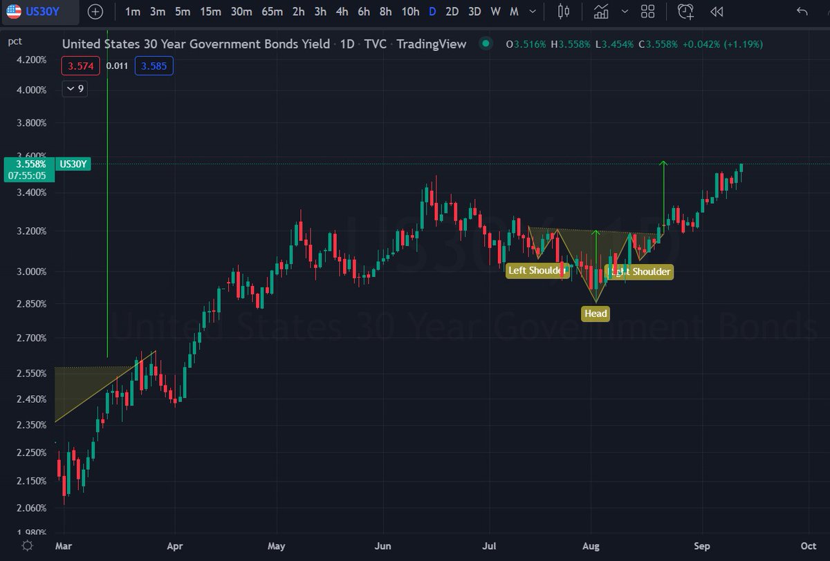 _IWillBeKnown_'s tweet image. #30yr #2yr $TNX. I wonder where smart money is investing. 🤔 🧐.