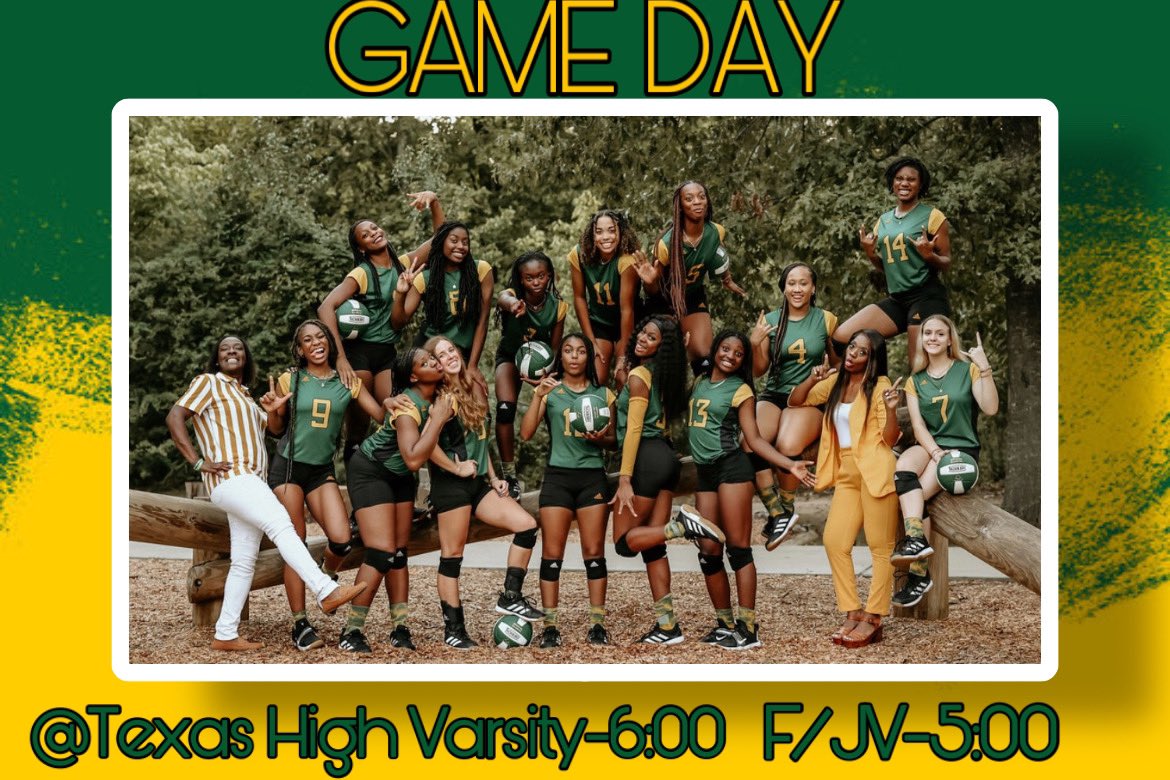 ladylobovb's tweet photo. ITS GAME DAY! Come watch your Lady Boβs play @ Texas High and beat those tigers !!
#wedembos #longviewhs #volleyball #gameday #faith https://t.co/T1kBGvjx1D