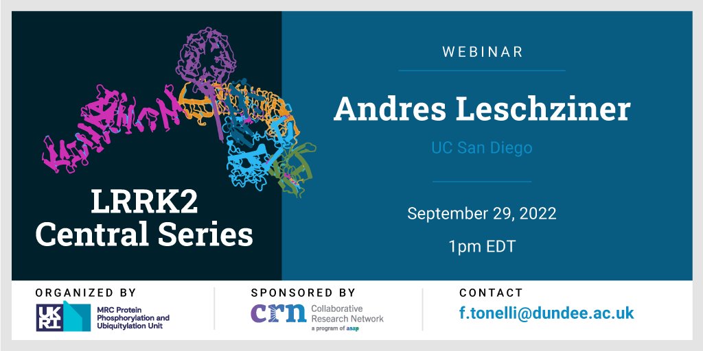 Join UC San Diego professor <a href="/aleschziner/">Andres Leschziner</a> for this month's <a href="/LRRK2_central/">LRRK2 Central</a> seminar.

🖋️Register today: lrrk2.bio/events/coming-…