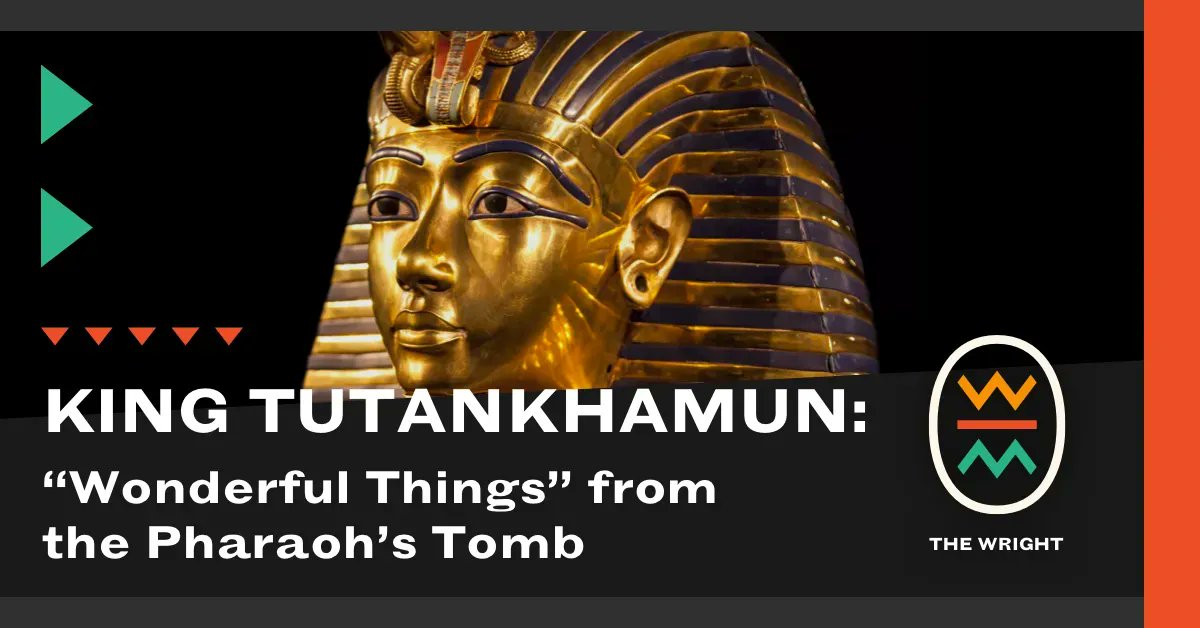 TheWrightMuseum's tweet photo. This is the last week to explore King Tut's tomb at The Wright! Now through September 16th, you can see the young Pharaoh's prized possessions that he enjoyed in life and death. #TheWright #Detroit #Michigan
Plan your visit today at https://t.co/EuN0vXDjEM https://t.co/BUdkvwIOka