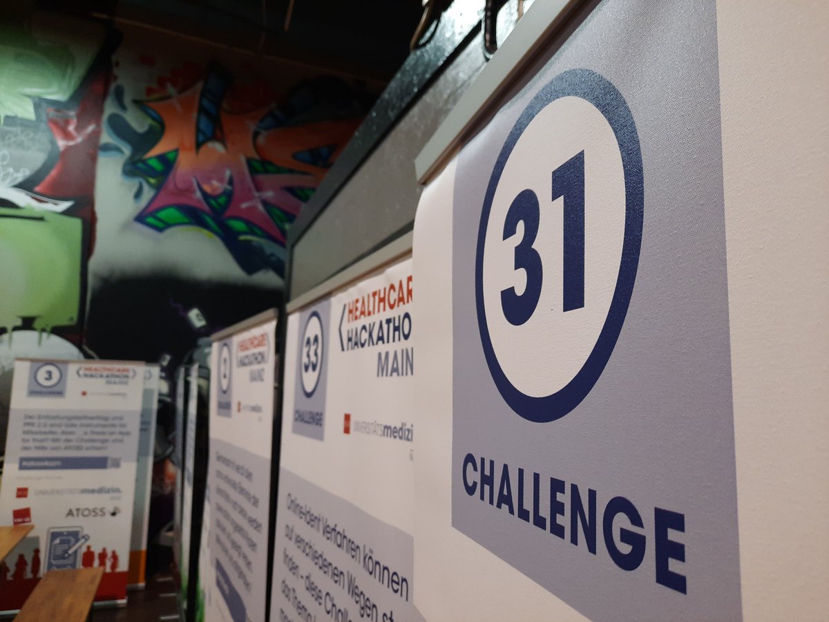 Wir sind schon ganz aufgeregt. Morgen beginnt der #HealthcareHackathon im Alten Postlager in #Mainz #RLP und wir sind schon fleißig am Aufbauen. Vom 14.09. – 17.09. findet unser #Event statt, und ihr könnt noch mit dabei sein.
Hier anmelden: eventbrite.de/e/healthcare-h…