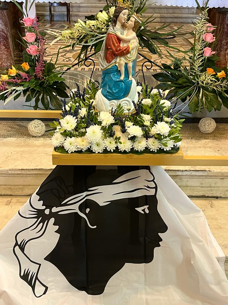 Pèlerinage des Corses à la Basilique Notre Dame de la Garde pour la fête de la nativité de la Vierge Marie