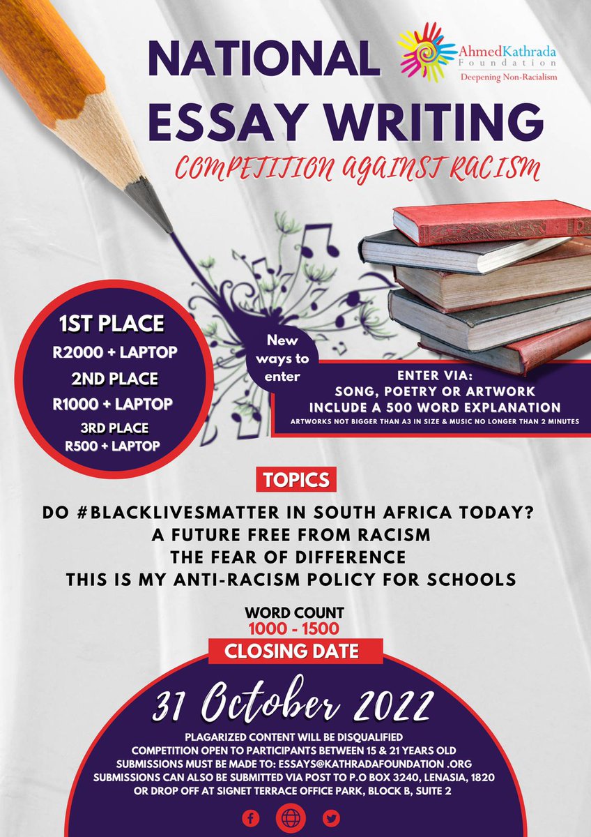 Thank you to <a href="/sabckidsnews/">SABC Kids News</a> for hosting us this morning!!! If you missed out on the interview about our Youth Essay Writing Competition Against Racism, please see the poster on how to enter and the exciting new categories Cc <a href="/AntiRacismNet/">#UniteAgainstRacism</a> <a href="/RethabileR_/">Rethabile</a>