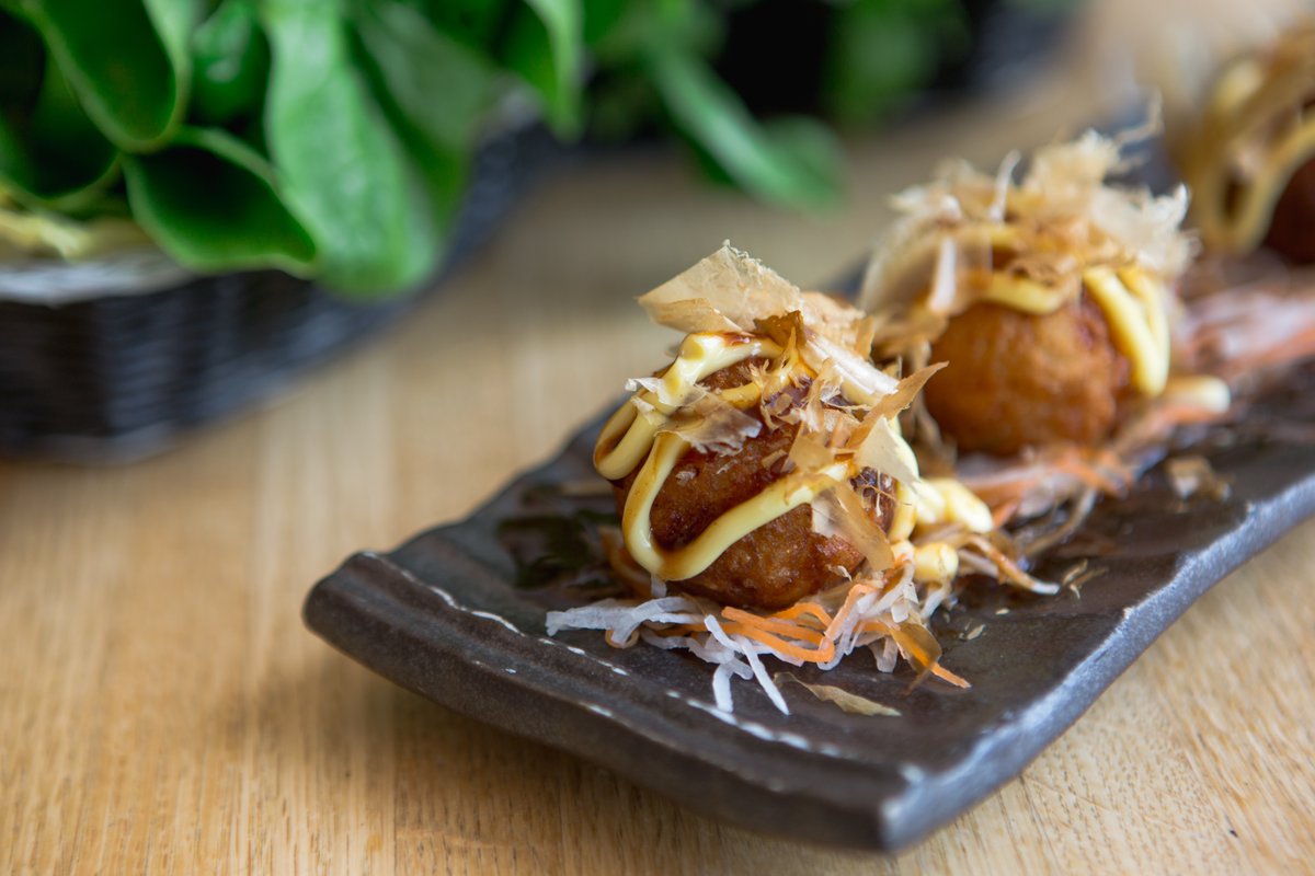 Taki, Taki with our Tako Yaki!