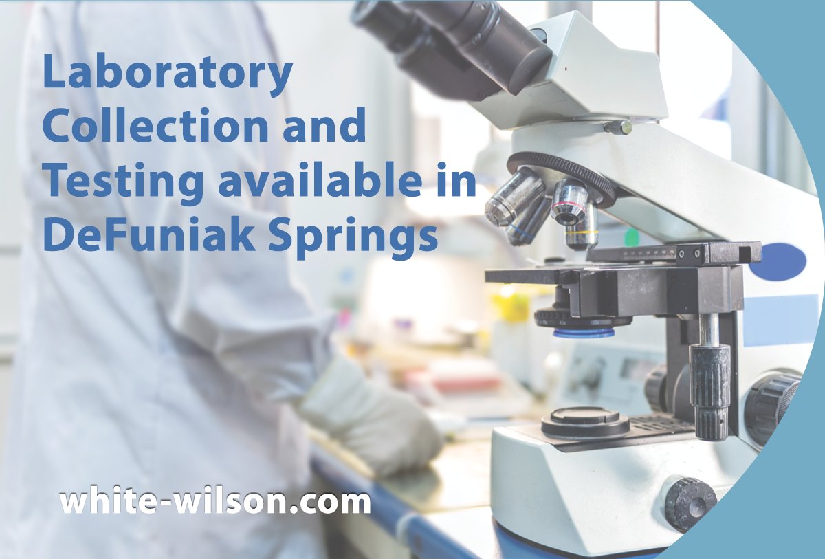 White-Wilson Medical Center DeFuniak Springs is now offering in-house laboratory services. Open Monday-Friday from 8 am to 4 pm, lab services are available to anyone with a White-Wilson or outside lab order. Visit white-wilson.com/laboratory.htm for more information.