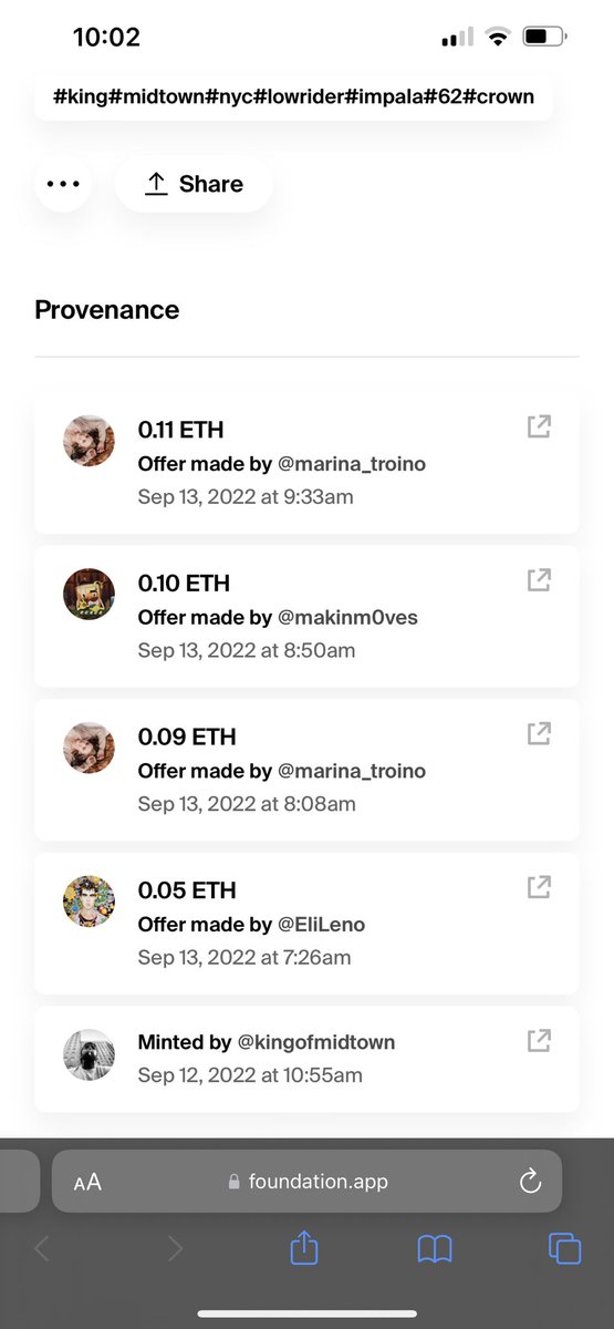 Gm again! 

Don’t sleep on my Genesis <a href="/foundation/">Foundation 🌐</a> piece. 🫠

Thanks for the love ❤️‍🔥
<a href="/makinm0ves/">makinm0ves</a> <a href="/EliLeno/">Eli Leno🪬</a> <a href="/MTroino/">Marina Troino</a>