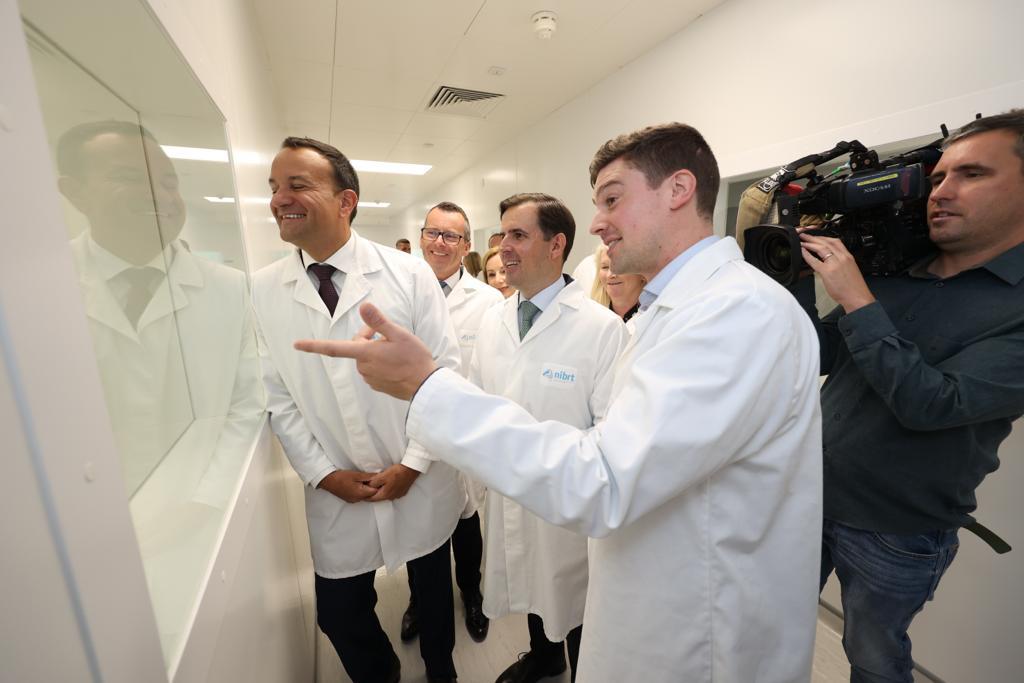Earlier this morning IDA Ireland CEO <a href="/MartinDShanahan/">Martin D Shanahan</a> and Tánaiste <a href="/LeoVaradkar/">Leo Varadkar</a> officially launched construction of NIBRT’s new state-of-the-art advanced therapeutics research and training facility. hubs.li/Q01m9Gtf0