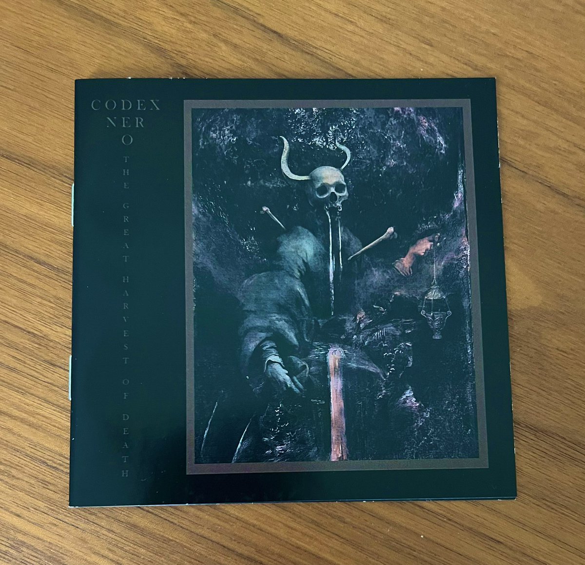MoKnowsMetal's tweet photo. CODEX NERO
“The Great Harvest of Death” (2021)
https://t.co/UVMTP3RFaI
#NowPlaing #CODEXNERO
#BlackMetal 🇵🇱
Highlights: Terra Nullius, Pestis, Spiritual Hibernation, Transmutations Code, The Unborn Spirit Awakens. https://t.co/zjHHMz4wO7